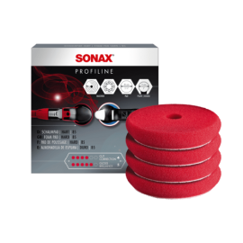 SONAX Polishing Sponge red (hard),  85mm, 4gb