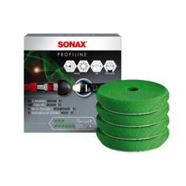 SONAX Polishing Sponge green (medium),  85mm, 4gb